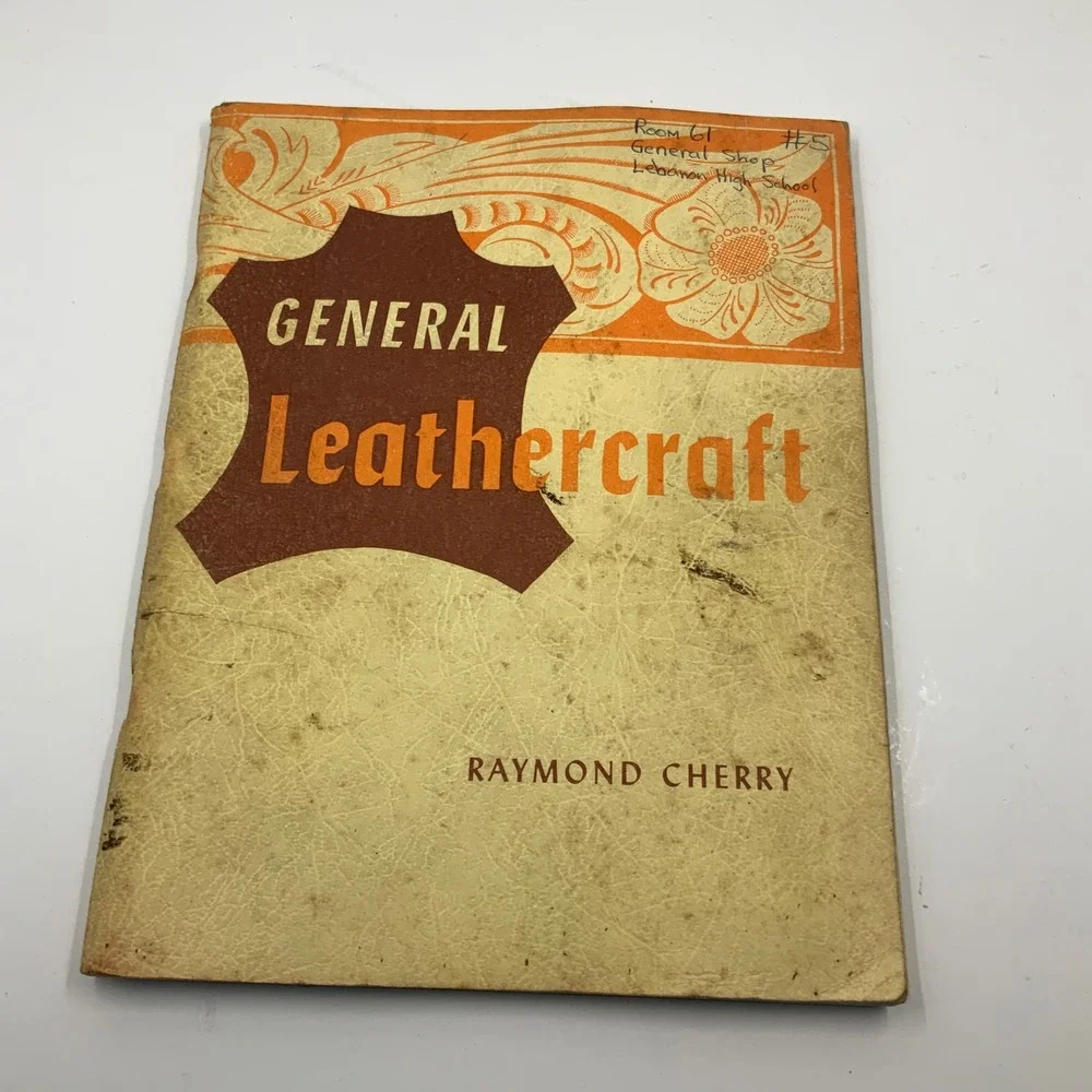 Vintage 1955 General Leathercraft Raymond Cherry 4th‎ Ed Instructional Book DIY